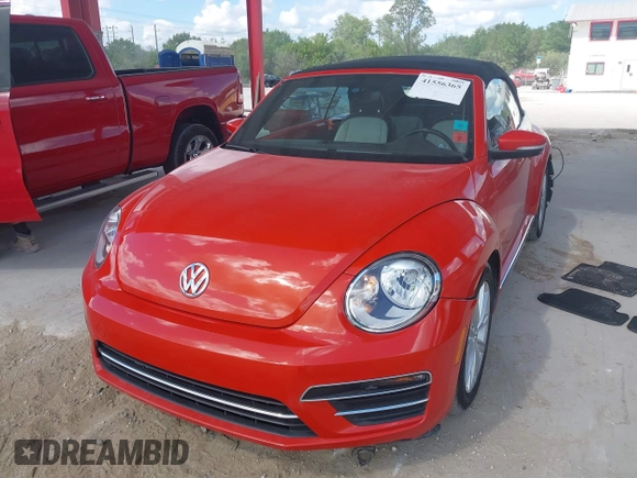 2018 Volkswagen Beetle S with VIN 3VW5DAAT3JM506460, listed as a IAAI auction lot 41556365 with 49,674 mi miles and . Bid and sale history available at DreamBid. Image 17.