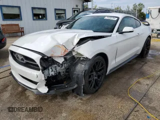 2015 Ford Mustang EcoBoost z VIN 1FA6P8TH4F5374781, wystawiony jako Copart lot #49814875 z przebiegiem 96 893 mil mil oraz Szkody całkowita. Historia ofert i sprzedaży dostępna na DreamBid. Obrazek 1.