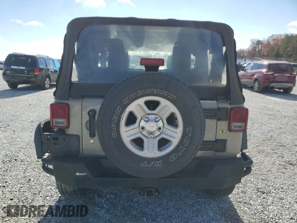 2018 Jeep Wrangler Willys Wheeler W with VIN 1C4AJWAG1JL800872, listed as a Copart auction lot 84492064 with 39,032 mi miles and Salvage title. Bid and sale history available at DreamBid. Image 6.