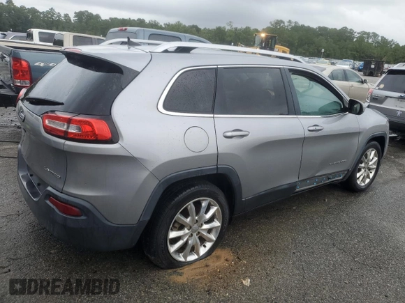2017 Jeep Cherokee Limited with VIN 1C4PJLDB8HW526250, listed as a Copart auction lot 73031994 with 0 mi miles and Salvage Title. Bid and sale history available at carsss.com. Image 3.