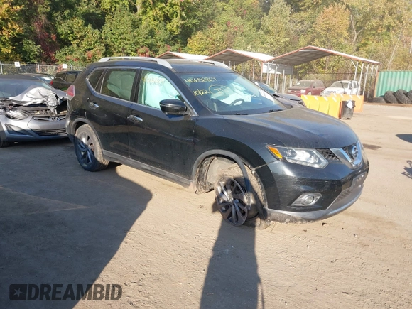 2016 Nissan Rogue SV with VIN 5N1AT2MV2GC755622, listed as a IAAI auction lot 40656869 with 132,970 mi miles and . Bid and sale history available at DreamBid. Image 1.