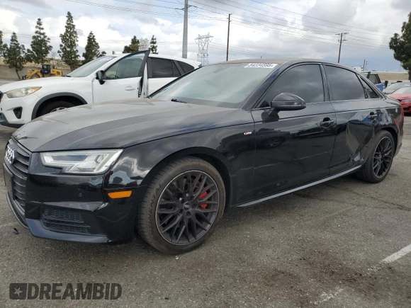 2018 Audi A4 Premium Plus z VIN WAUENAF43JA160924, wystawiony jako Copart lot #54234595 z przebiegiem 116 624 mil mil oraz Szkoda całkowita • Salvage title. Historia ofert i sprzedaży dostępna na DreamBid. Obrazek 1.