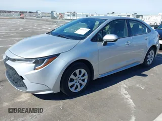 2022 Toyota Corolla LE with VIN JTDEPMAE5NJ221114, listed as a IAAI auction lot 41660732 with 48,662 mi miles and . Bid and sale history available at carsss.com. Image 2.