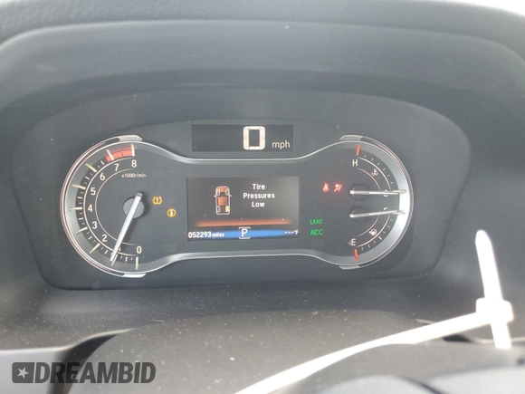 2021 Honda Ridgeline Sport with VIN 5FPYK3F18MB014841, listed as a Copart auction lot 63437765 with 52,293 mi miles and Salvage title. Bid and sale history available at DreamBid. Image 9.