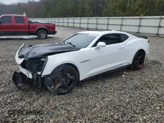 2019 Chevrolet Camaro 1SS with VIN 1G1FF1R78K0126472, listed as a Copart auction lot 46128145 with 73,963 mi miles and Salvage Title. Bid and sale history available at carsss.com. Image 1.