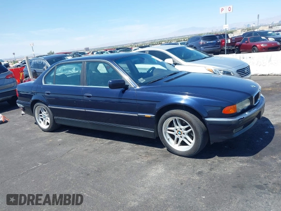 2000 BMW 7 Series 740iL with VIN WBAGH8347YDP07506, listed as a IAAI auction lot 42478767 with Not provided miles and . Bid and sale history available at DreamBid. Image 13.