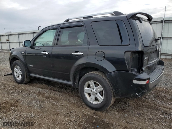 2009 Mercury Mariner Hybrid with VIN 4M2CU29309KJ26655, listed as a Copart auction lot 47494255 with 192,585 mi miles and Salvage Title. Bid and sale history available at carsss.com. Image 2.