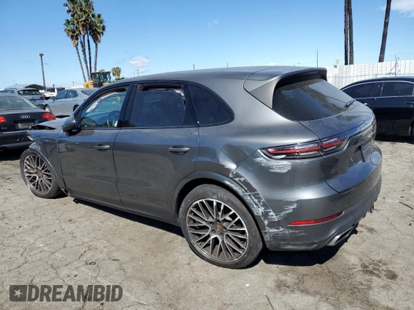 2022 Porsche Cayenne Turbo S E-Hybrid with VIN WP1AA2AY9NDA03317, listed as a Copart auction lot 47433095 with Not provided miles and Salvage title. Bid and sale history available at DreamBid. Image 2.