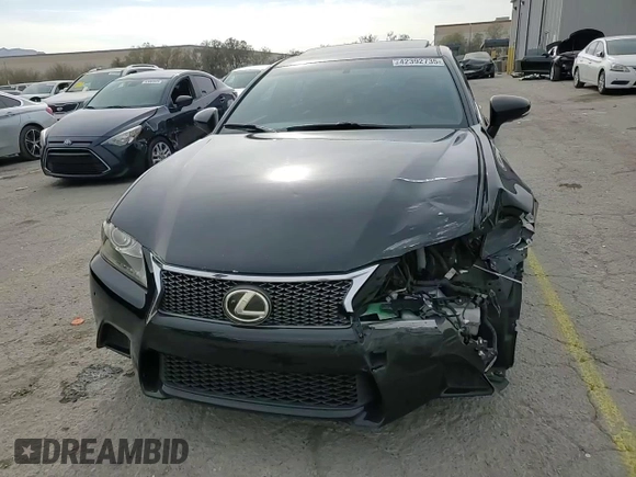 2015 Lexus GS 350 with VIN JTHBE1BL8FA007254, listed as a Copart auction lot 42392735 with 187,338 mi miles and Salvage Title. Bid and sale history available at carsss.com. Image 13.