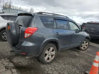 2006 Toyota RAV4 Sport with VIN JTMZD32V765001860, listed as a Copart auction lot 46862355 with 244,360 mi miles and Salvage Title. Bid and sale history available at carsss.com. Image 3.