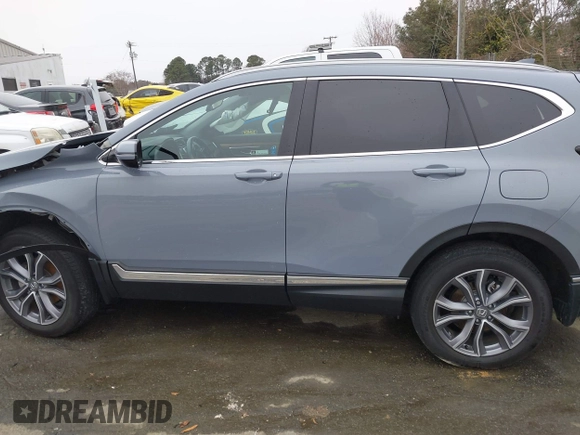 2022 Honda CR-V Touring with VIN 2HKRW2H99NH664523, listed as a IAAI auction lot 41614848 with 29,982 mi miles. Bid and sale history available at carsss.com. Image 15.