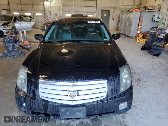 2007 Cadillac CTS with VIN 1G6DP577670148244, listed as a Copart auction lot 73038204 with 206,014 mi miles and Salvage Title. Bid and sale history available at carsss.com. Image 5.