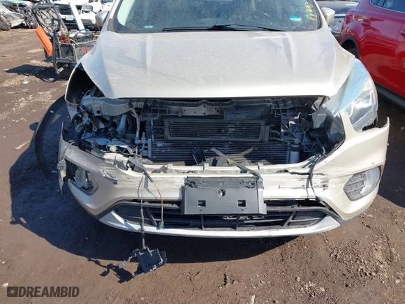2017 Ford Escape Titanium with VIN 1FMCU0J95HUD07615, listed as a IAAI auction lot 41774518 with 134,825 mi miles. Bid and sale history available at carsss.com. Image 6.