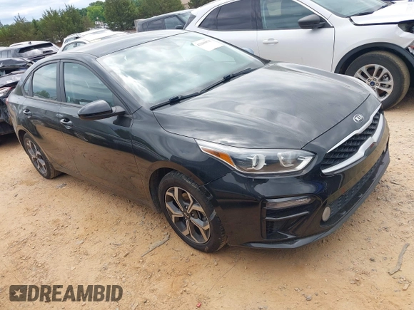 2021 Kia Forte LXS with VIN 3KPF24AD7ME355726, listed as a IAAI auction lot 42286878 with 106,297 mi miles and . Bid and sale history available at DreamBid. Image 1.