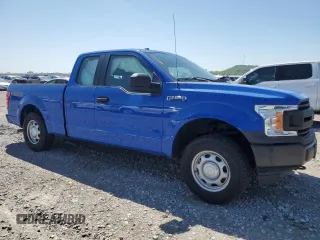 2018 Ford F-150 XL with VIN 1FTEX1EB9JKC29431, listed as a Copart auction lot 51161805 with 156,544 mi miles and Salvage Title. Bid and sale history available at carsss.com. Image 4.