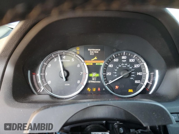 2020 Acura TLX with VIN 19UUB1F36LA007926, listed as a Copart auction lot 42585495 with 79,462 mi miles and Salvage Title. Bid and sale history available at carsss.com. Image 9.