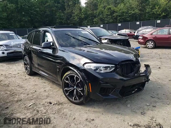 2020 BMW X3 M Competition z VIN 5YMTS0C03L9B59494, wystawiony jako Copart lot #60898423 z przebiegiem Nie podano mil oraz . Historia ofert i sprzedaży dostępna na DreamBid. Obrazek 12.