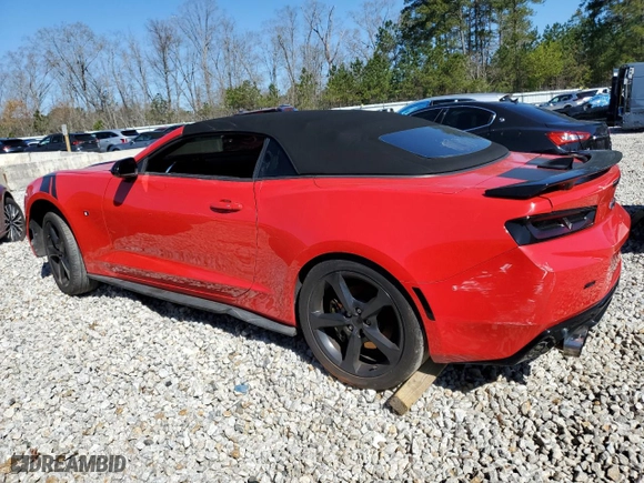 2017 Chevrolet Camaro 1SS with VIN 1G1FF3D72H0171385, listed as a Copart auction lot 48429955 with 93,003 mi miles and Clean Title. Bid and sale history available at carsss.com. Image 2.