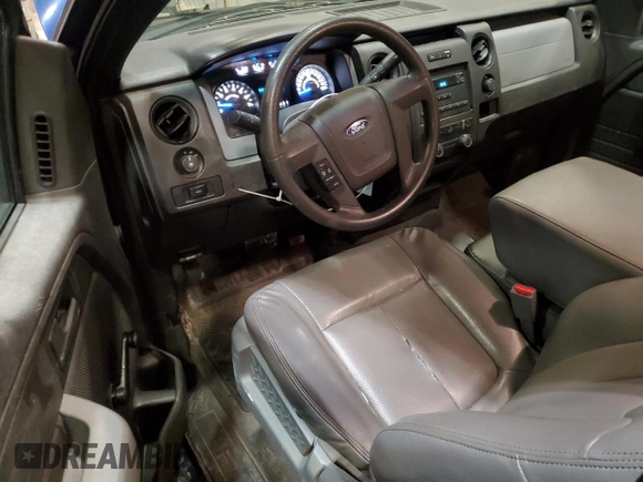 2012 Ford F-150 XL with VIN 1FTNF1CFXCKD70858, listed as a Copart auction lot 58184895 with 136,821 mi miles and Clean title. Bid and sale history available at DreamBid. Image 8.