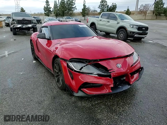 2024 Toyota Supra 3.0 with VIN WZ1DB0G08RW067779, listed as a Copart auction lot 47695915 with Not provided miles and Salvage title. Bid and sale history available at DreamBid. Image 10.