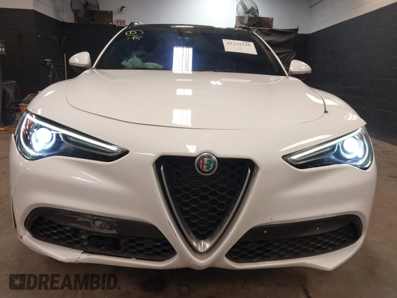 2020 Alfa Romeo Stelvio Ti z VIN ZASPAKBN9L7C92041, wystawiony jako IAAI lot #41329129 z przebiegiem 47 977 mil mil oraz . Historia ofert i sprzedaży dostępna na DreamBid. Obrazek 6.