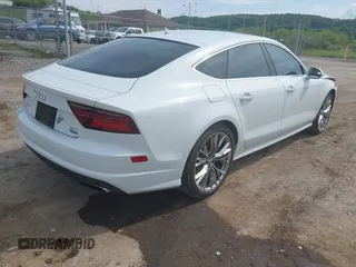2016 Audi A7 Prestige with VIN WAU2GAFC4GN043343, listed as a IAAI auction lot 42380383 with 75,087 mi miles and . Bid and sale history available at DreamBid. Image 4.
