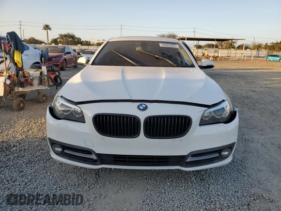 2016 BMW 5 Series 528i with VIN WBA5A5C51GD528217, listed as a Copart auction lot 46084325 with 139,840 mi miles and Salvage Title. Bid and sale history available at carsss.com. Image 5.