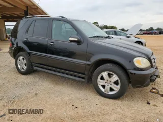 2005 Mercedes-Benz M-Class 3.7L with VIN 4JGAB57E05A518135, listed as a Copart auction lot 59632804 with 254,357 mi miles and Salvage Title. Bid and sale history available at carsss.com. Image 4.