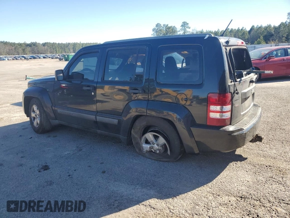 2012 Jeep Liberty Sport with VIN 1C4PJLAK4CW110404, listed as a Copart auction lot 47061095 with 216,103 mi miles and Salvage Title. Bid and sale history available at carsss.com. Image 2.