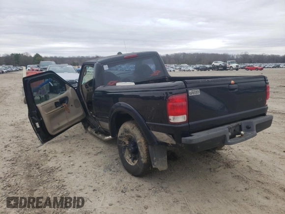 2003 Ford Ranger XL with VIN 1FTYR10U23TA50516, listed as a Copart auction lot 44624495 with 191,123 mi miles and Salvage Title. Bid and sale history available at carsss.com. Image 2.