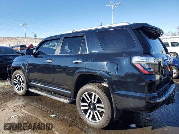 2021 Toyota 4Runner Limited with VIN JTEKU5JR1M5879911, listed as a Copart auction lot 88809235 with 51,413 mi miles and Salvage title. Bid and sale history available at DreamBid. Image 2.