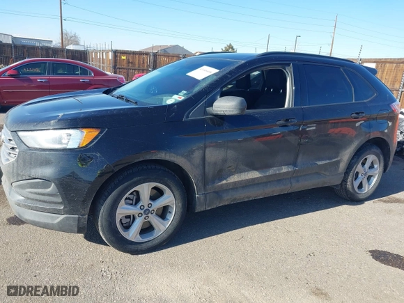 2022 Ford Edge SE with VIN 2FMPK4G97NBA27380, listed as a IAAI auction lot 41446408 with 107,953 mi miles. Bid and sale history available at carsss.com. Image 14.