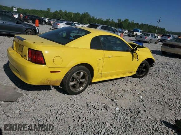 2003 Ford Mustang Standard with VIN 1FAFP404X3F345009, listed as a Copart auction lot 53481815 with 160,997 mi miles and Salvage title. Bid and sale history available at DreamBid. Image 3.