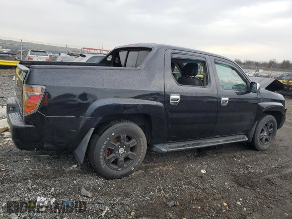 2006 Honda Ridgeline RTL with VIN 2HJYK16556H516831, listed as a Copart auction lot 52896565 with 211,504 mi miles and Salvage Title. Bid and sale history available at carsss.com. Image 3.