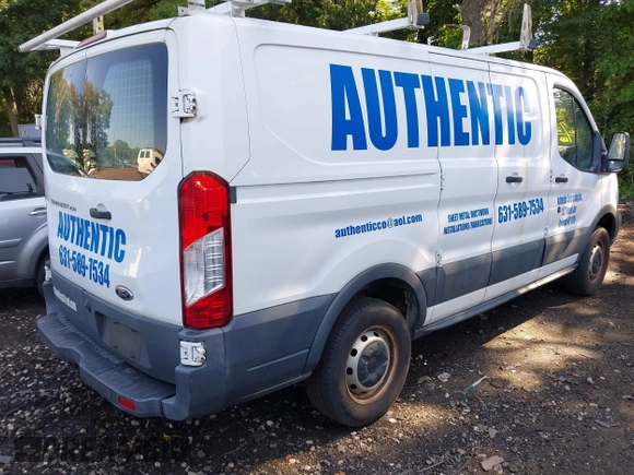 2016 Ford Transit Cargo with VIN 1FTYR1ZM2GKB06257, listed as a IAAI auction lot 42851308 with 239,006 mi miles and . Bid and sale history available at DreamBid. Image 4.