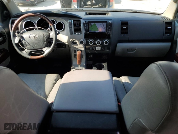 2012 Toyota Sequoia Platinum with VIN 5TDDY5G17CS067282, listed as a Copart auction lot 48822185 with 239,521 mi miles and Salvage Title. Bid and sale history available at carsss.com. Image 8.