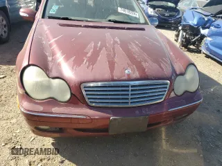 2002 Mercedes-Benz C 230/260/280/320 with VIN WDBRF64J02F197634, listed as a Copart auction lot 74818224 with 169,289 mi miles and Salvage Title. Bid and sale history available at DreamBid. Image 5.