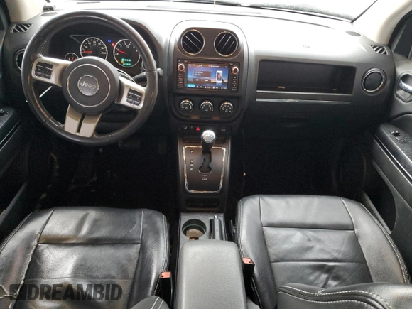 2011 Jeep Compass Limited with VIN 1J4NF5FB0BD176563, listed as a Copart auction lot 43953735 with 163,846 mi miles and Salvage Title. Bid and sale history available at carsss.com. Image 8.