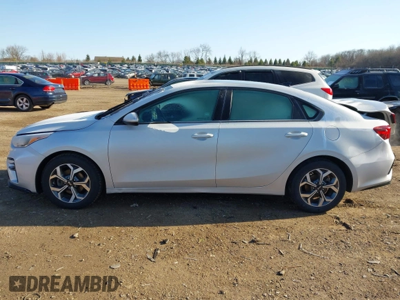 2021 Kia Forte LXS with VIN 3KPF24AD7ME264259, listed as a IAAI auction lot 41935173 with 56,376 mi miles and . Bid and sale history available at carsss.com. Image 14.