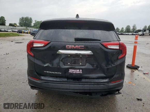 2024 GMC Terrain SLE z VIN 3GKALMEG2RL281280, wystawiony jako Copart lot #63842655 z przebiegiem 36 173 mil mil oraz Czysty tytuł • Clean title. Historia ofert i sprzedaży dostępna na DreamBid. Obrazek 6.