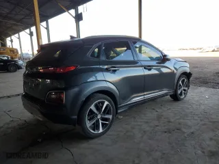 2019 Hyundai Kona Ultimate with VIN KM8K53A55KU356991, listed as a Copart auction lot 83376124 with 137,899 mi miles and Salvage Title. Bid and sale history available at carsss.com. Image 3.