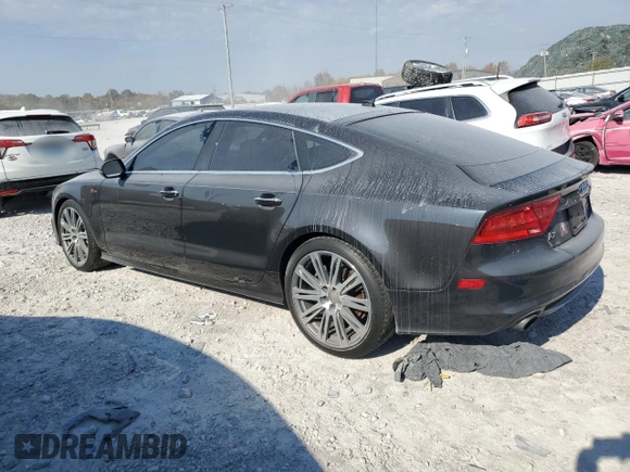 2015 Audi A7 3.0 Prestige with VIN WAU2GAFC9FN013477, listed as a Copart auction lot 75324864 with 87,144 mi miles and Salvage Title. Bid and sale history available at carsss.com. Image 2.