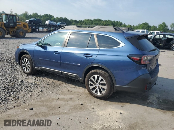 2021 Subaru Outback Premium with VIN 4S4BTAFC5M3101218, listed as a Copart auction lot 58710095 with 48,700 mi miles and Salvage title. Bid and sale history available at DreamBid. Image 2.