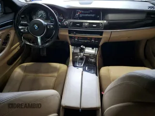 2015 BMW 5 Series 528i xDrive with VIN WBA5A7C55FG143543, listed as a Copart auction lot 45750425 with 93,435 mi miles and Salvage Title. Bid and sale history available at carsss.com. Image 8.
