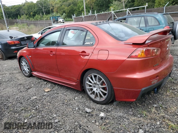 2008 Mitsubishi Lancer Evolution GSR with VIN JA3AW86V78U044861, listed as a Copart auction lot 71229264 with 147,410 mi miles and Clean Title. Bid and sale history available at carsss.com. Image 2.