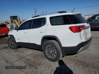 2018 GMC Acadia SLT with VIN 1GKKNMLA4JZ242698, listed as a Copart auction lot 89387345 with 62,513 mi miles and Salvage Title. Bid and sale history available at DreamBid. Image 2.