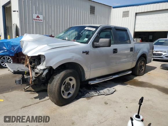 2008 Ford F-150 XL with VIN 1FTRW12W08FB19771, listed as a Copart auction lot 49075345 with 0 mi miles and Salvage Title. Bid and sale history available at carsss.com. Image 1.