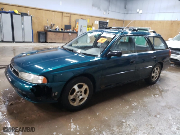 1997 Subaru Legacy Wagon L with VIN 4S3BK4350V6301020, listed as a Copart auction lot 50572955 with 212,365 mi miles and Clean Title. Bid and sale history available at carsss.com. Image 1.