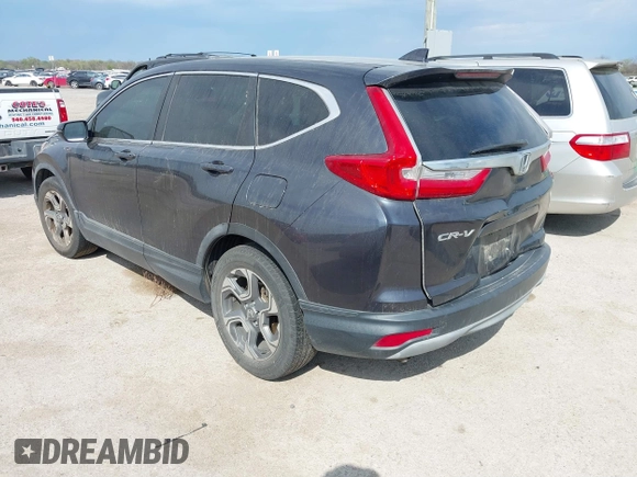 2017 Honda CR-V EX-L with VIN 7FARW1H86HE046035, listed as a IAAI auction lot 41871648 with 186,548 mi miles. Bid and sale history available at carsss.com. Image 3.