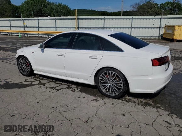 2016 Audi A6 Prestige with VIN WAUHGAFC5GN102023, listed as a Copart auction lot 57486715 with 122,807 mi miles and Salvage title. Bid and sale history available at DreamBid. Image 2.